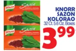 Bravo Supermarkets KNORR SAZON KOLORAO offer