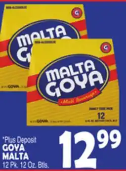 Bravo Supermarkets GOYA MALTA offer