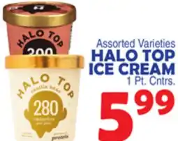 Bravo Supermarkets HALO TOP ICE CREAM offer