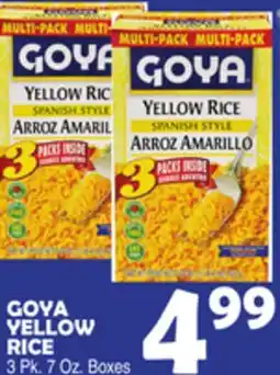 Bravo Supermarkets GOYA YELLOW RICE offer