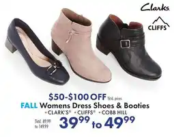 Boscov's FALL Women's Dress Shoes & Booties offer