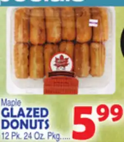 Bravo Supermarkets Maple GLAZED DONUTS offer