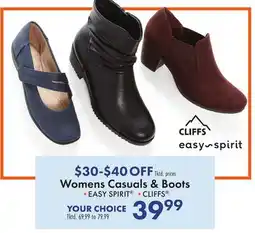 Boscov's Womens Casuals & Boots offer
