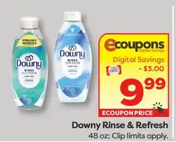 Weis Markets Downy Rinse & Refresh offer