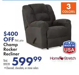 Boscov's Champ Rocker Recliner offer
