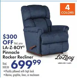 Boscov's LA-Z-BOY Pinnacle Rocker Recliner offer