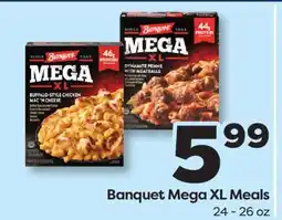 Weis Markets Banquet Mega XL Meals offer