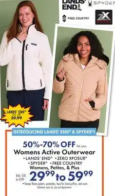 Boscov's Womens Active Outerwear offer