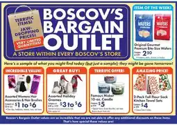 Boscov's BOSCOV'S BARGAIN OUTLET offer
