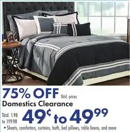 Boscov's Domestics Clearance offer