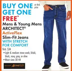Boscov's Mens & Young Mens ARCHITECT offer