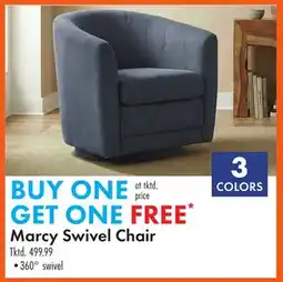 Boscov's Marcy Swivel Chair offer
