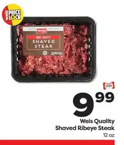 Weis Markets Weis Quality Shaved Ribeye Steak offer