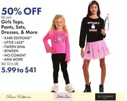 Boscov's Girls Tops, Pants, Sets, Dresses, & More offer