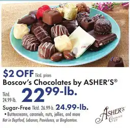Boscov's Boscov's Chocolates by ASHER'S offer