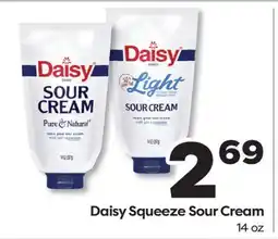 Weis Markets Daisy Squeeze Sour Cream offer