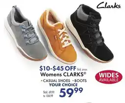 Boscov's Womens CLARKS offer