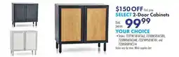 Boscov's 2-Door Cabinets offer