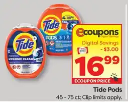 Weis Markets Tide Pods offer