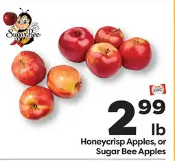 Weis Markets Honeycrisp Apples, or Sugar Bee Apples offer