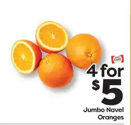 Weis Markets Jumbo Navel Oranges offer