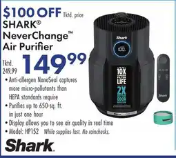 Boscov's SHARK NeverChange Air Purifier offer