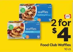 Weis Markets Food Club Waffles offer