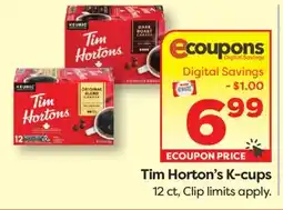 Weis Markets Tim Hortons K-cups offer