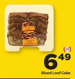 Weis Markets Sliced Loaf Cake offer