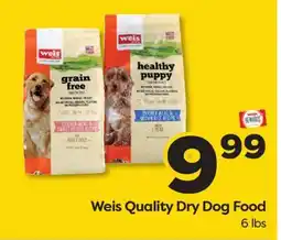 Weis Markets Weis Quality Dry Dog Food offer