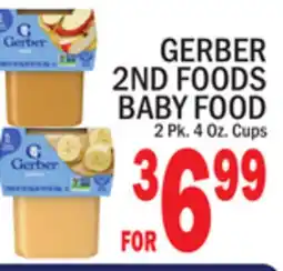 C Town GERBER 2ND FOODS BABY FOOD offer