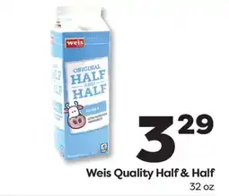Weis Markets Weis Quality Half & Half offer