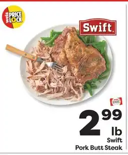 Weis Markets Swift Pork Butt Steak offer