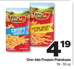 Weis Markets Ore-Ida Frozen Potatoes offer