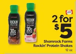 Weis Markets Shamrock Farms Rockin' Protein Shakes offer