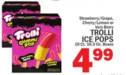 C Town TROLLI ICE POPS offer