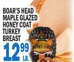 C Town BOAR'S HEAD MAPLE GLAZED HONEY COAT TURKEY BREAST offer