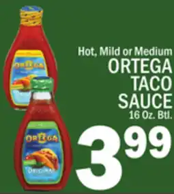 C Town ORTEGA TACO SAUCE offer