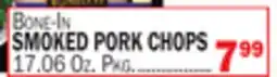 C Town BONE-IN SMOKED PORK CHOPS offer