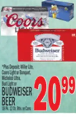 C Town BUDWEISER BEER offer