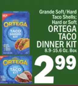 C Town ORTEGA TACO DINNER KIT offer
