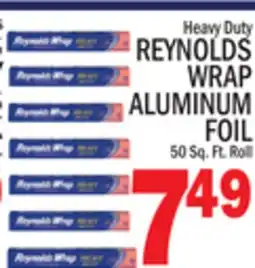 C Town HEAVY DUTY REYNOLDS WRAP ALUMINUM FOIL offer