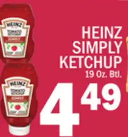 C Town HEINZ SIMPLY KETCHUP offer