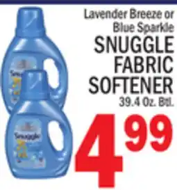 C Town SNUGGLE FABRIC SOFTENER offer