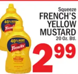 C Town FRENCH'S YELLOW MUSTARD offer