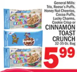 C Town CINNAMON TOAST CRUNCH offer