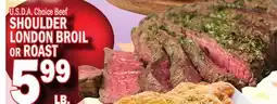 C Town SHOULDER LONDON BROIL OR ROAST offer