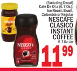 C Town NESCAFÉ CLASICO INSTANT COFFEE offer