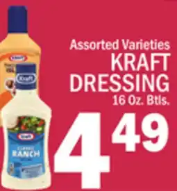 C Town KRAFT DRESSING offer
