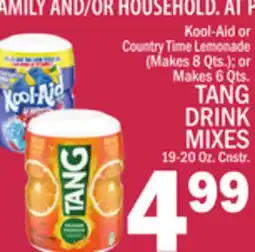 C Town TANG DRINK MIXES offer